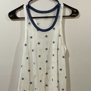 Nic + Zoe Stars Tank Top Shirt Size Small
